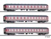 01590 Tillig Set of 3 Express train Passenger cars
